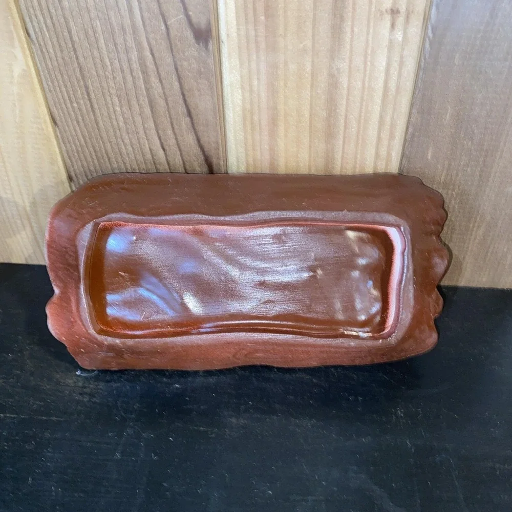 Vintage Great Smoky Mountains Black Bear Ashtray Trinket Tray Made in Japan